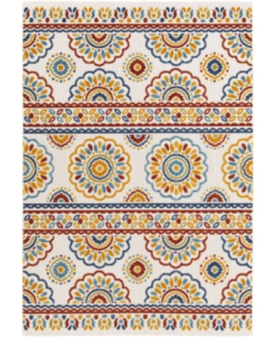 Abbie & Allie Rugs Doyle Dyl-2307 Rust 5'3" X 7'3" Outdoor Area Rug In Rust