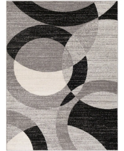 Shop Abbie & Allie Rugs Tiva Tiv-2324 Charcoal 6'7" X 9' Area Rug In Gray