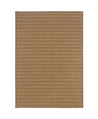 Jhb Design Karavia 001x3 Tan 7'10" X 10'10" Outdoor Area Rug In Tan