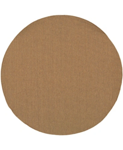 Jhb Design Karavia 2068x Tan 7'10" Round Rug In Tan