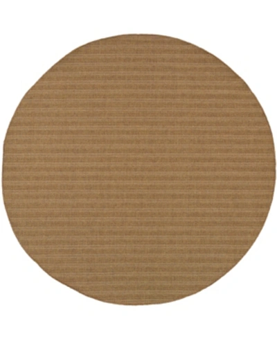 Jhb Design Karavia 001x3 Tan 7'10" Round Rug In Tan
