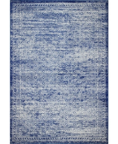 Shop Bb Rugs Cassius M147 7'6" X 9'6" Area Rug In Navy