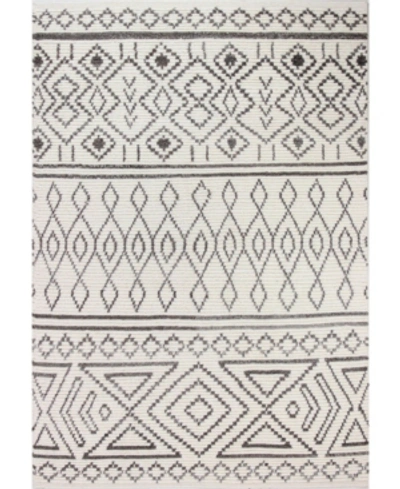 Bb Rugs Natural Wool M133 Ivory 3'6" X 5'6" Area Rug In Ivory