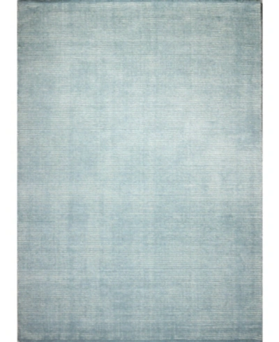 Shop Bb Rugs Bayside S176 7'6" X 9'6" Area Rug In Light Blue