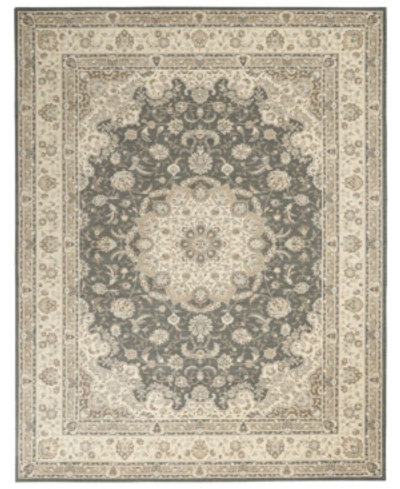 Shop Nourison Living Treasures Li15 Gray And Ivory 8'3" X 11'3" Area Rug In Gray/ivory