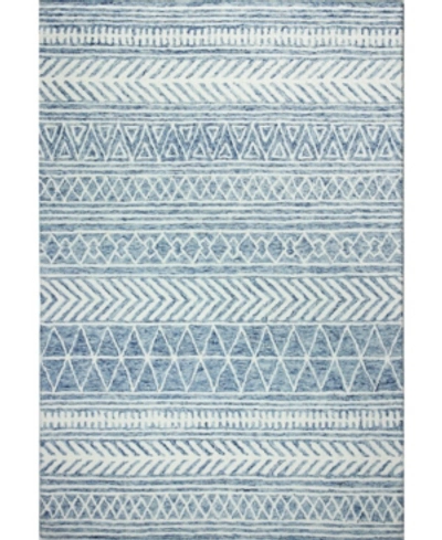 Shop Bb Rugs Taron Val-08 Denim 3'6" X 5'6" Area Rug