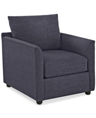 Shop Furniture Inia Fabric Chair In Fandango Indigo