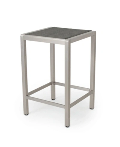 Shop Noble House Cape Coral Outdoor Bar Table In Gray