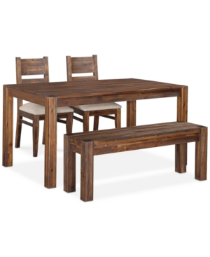 Furniture Avondale 4 Pc Dining Room Set Created For Macy S 60 Table Bench 2 Side Chairs Modesens