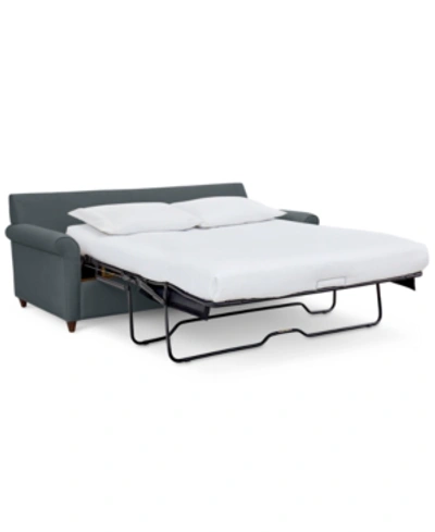 Furniture Lidia 82" Fabric Queen Sleeper Sofa, Created For Macy's In Gypsy Slate Gray