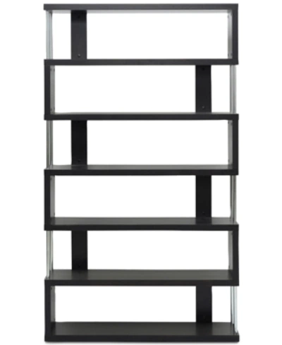 Furniture Aurel Modern Bookcase In Dark Brown