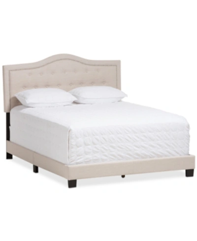Furniture Emerson Full Bed In Light Beige