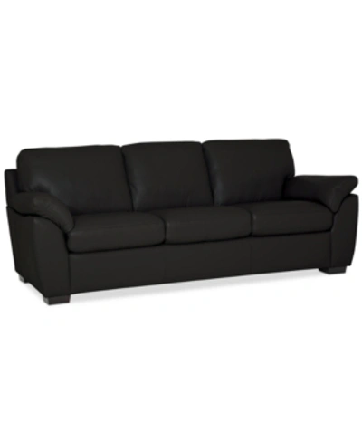 Lothan leather sale sectional