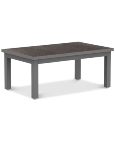 Shop Furniture Carleese Outdoor Coffee Table With Cal Sil Top