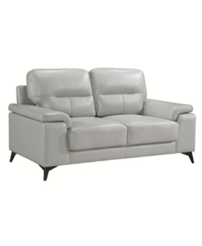 Furniture Palmyra Loveseat In Light Gray