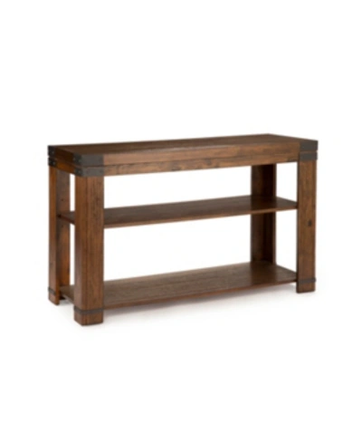 Shop Steve Silver Albion Sofa Table In Md Cherry