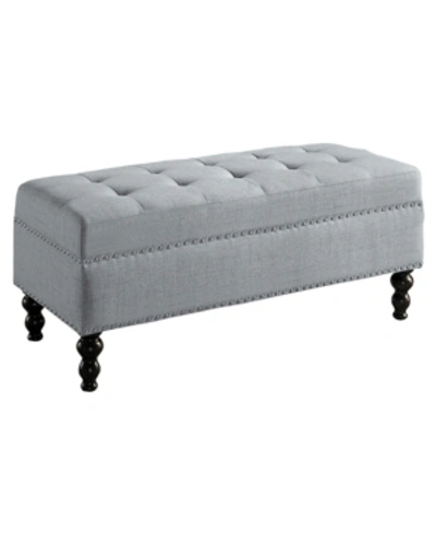 Furniture Bichon Bench In Gray