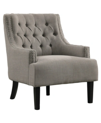 Shop Furniture Orbit Accent Chair In Gray