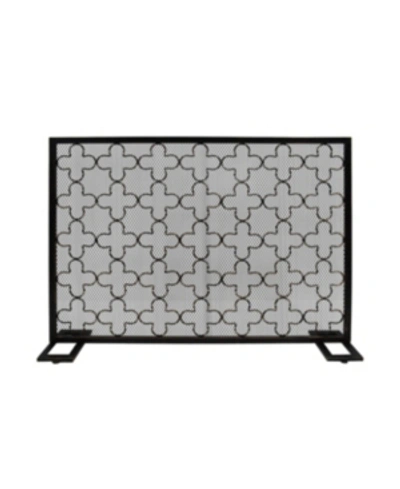 Shop Noble House Alleghany Fireplace Screen In Gold