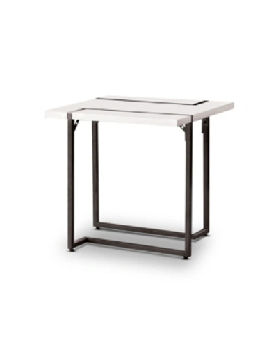 Shop Furniture Of America Syrex End Table In White