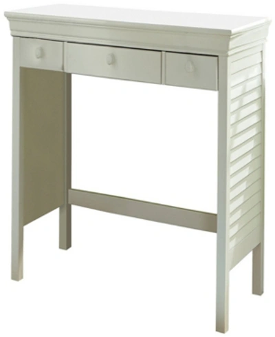 Shop My Home Neapolitan 48" 3 Drawer Desk In White