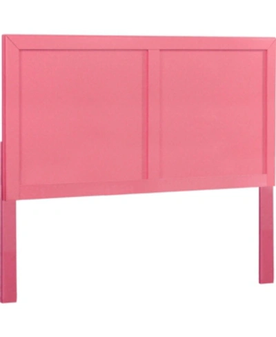 Shop Furniture Of America Geller Full/queen Kids Panel Headboard In Pink