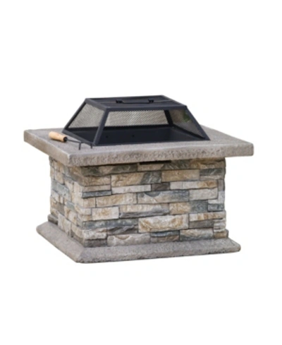 Shop Noble House Alexandra Outdoor Fire Pit In Multi