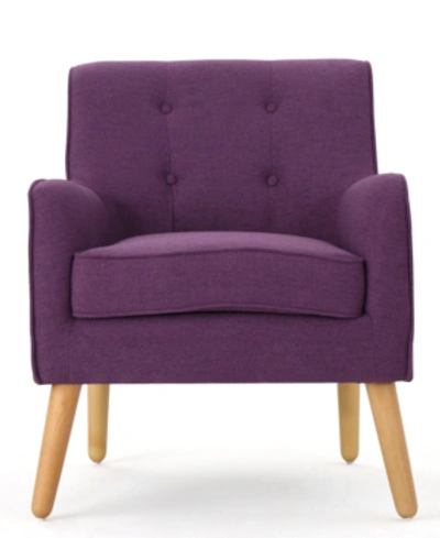 Shop Noble House Roslen Armchair In Purple