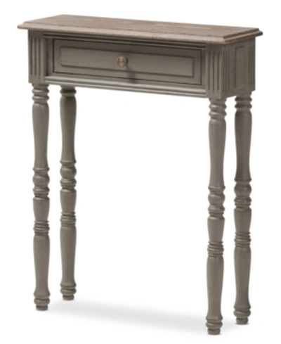 Furniture Noemie 1-drawer Console In Brown