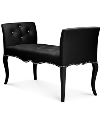 Shop Furniture Kristy Bench In Black