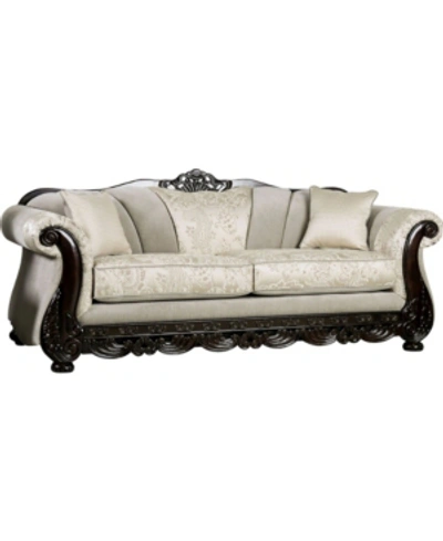 Shop Furniture Of America Danska Upholstered Sofa In Multi