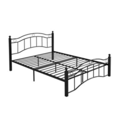 Shop Noble House Bouvardia Queen Bed Frame In Black