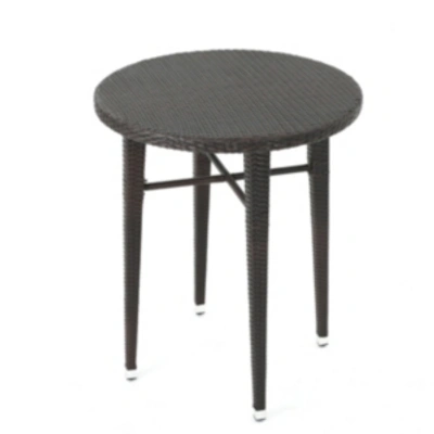 Shop Noble House Dominica Outdoor Bar Table In Multibrown