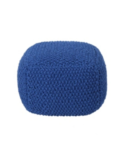 Noble House Pim Pouf In Blue