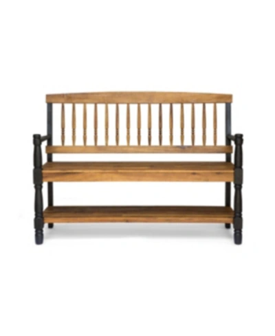 Noble House Corrine Bench In Brown