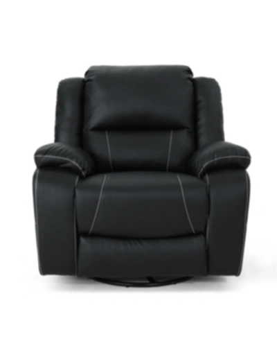 Shop Noble House Malic Recliner In Black