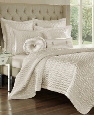 Shop J Queen New York Satinique Quilted Quilt, Full/queen In Natural