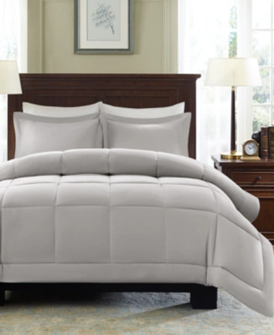 Shop Madison Park Sarasota 3-pc. Comforter Set, Full/queen In Grey