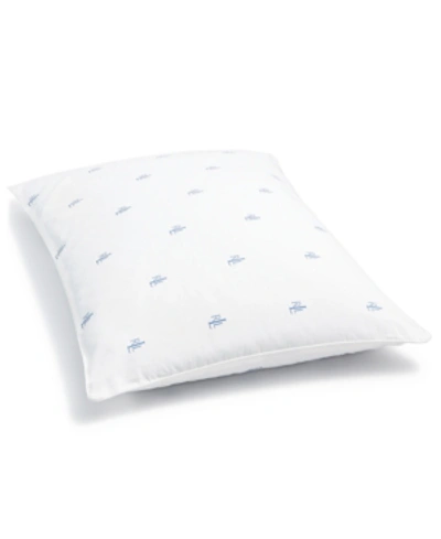 Shop Lauren Ralph Lauren Logo Density Collection Down Alternative Pillow, King In White