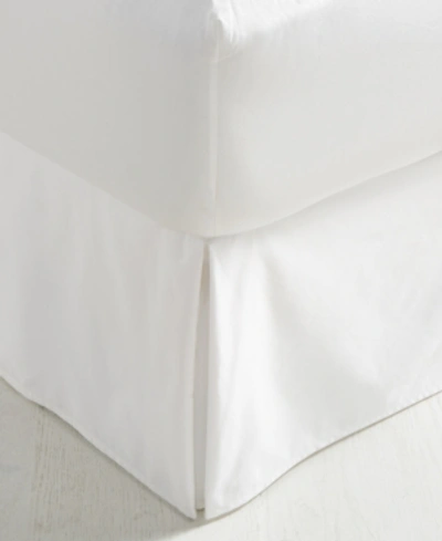 Charter Club 550 Thread Count 100% Cotton Bedskirt, King, Exclusively At Macy's In White