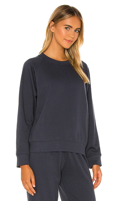 Shop Richer Poorer Crew Sweatshirt In Blue Nights