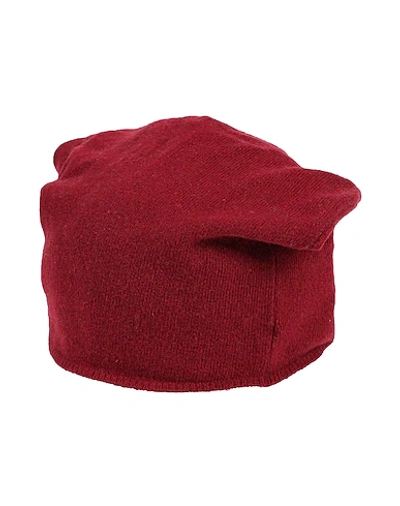 Shop Vintage Hat In Brick Red