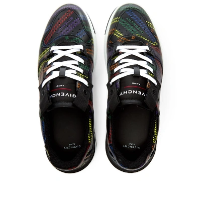 Shop Givenchy Chain Rainbow Wing Low Sneaker In Black