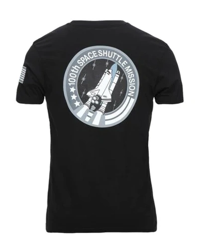 Shop Alpha Industries Man T-shirt Black Size L Cotton