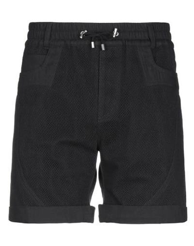 Shop Balmain Shorts & Bermuda In Black