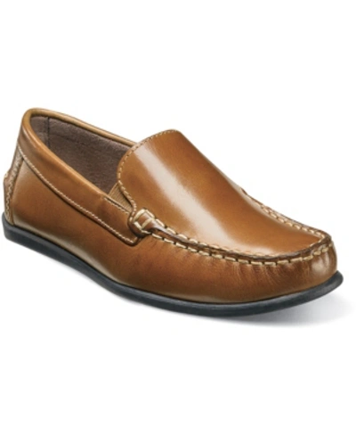 Shop Florsheim Big Boy Jasper Venetian, Jr. Shoes In Saddle Tan