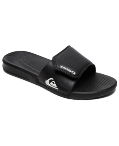 Shop Quiksilver Men's Bright Coast Adjust Sandal In Black