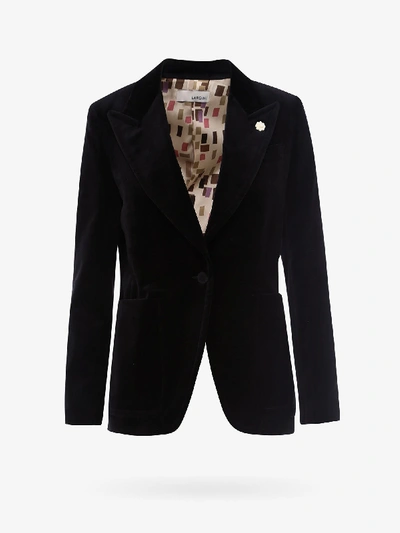 Shop Lardini Blazer In Black