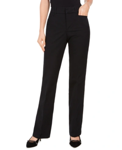 Shop Charter Club Tummy Control Trouser, Created For Macy's In Deep Black