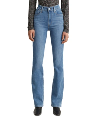Shop Levi's 725 High-waist Bootcut Jeans In Lapis Speed